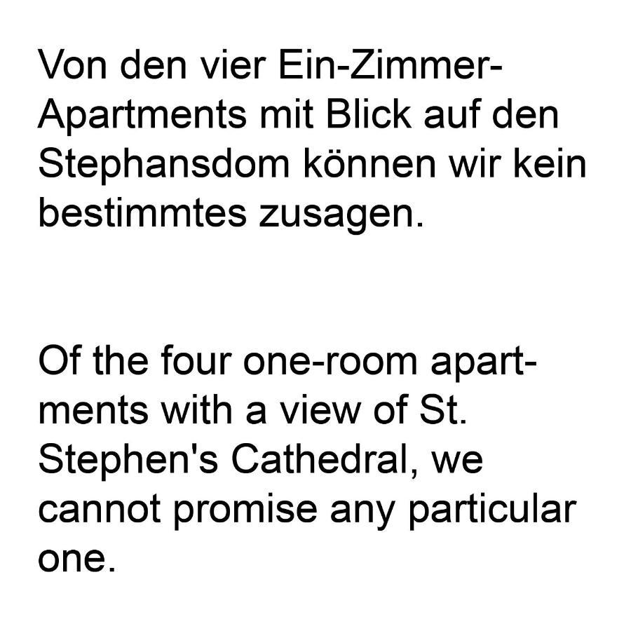 Pension Sacher - Apartments Am Stephansplatz Viena Exterior foto